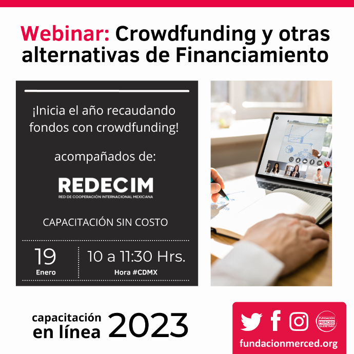 Webinar: Crowdfunding y otras alternativas de financiamiento
