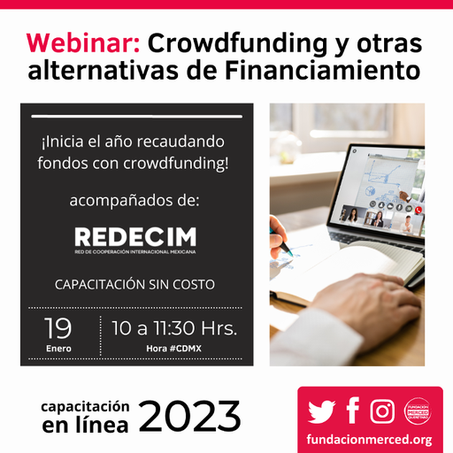 Webinar: Crowdfunding y otras alternativas de financiamiento